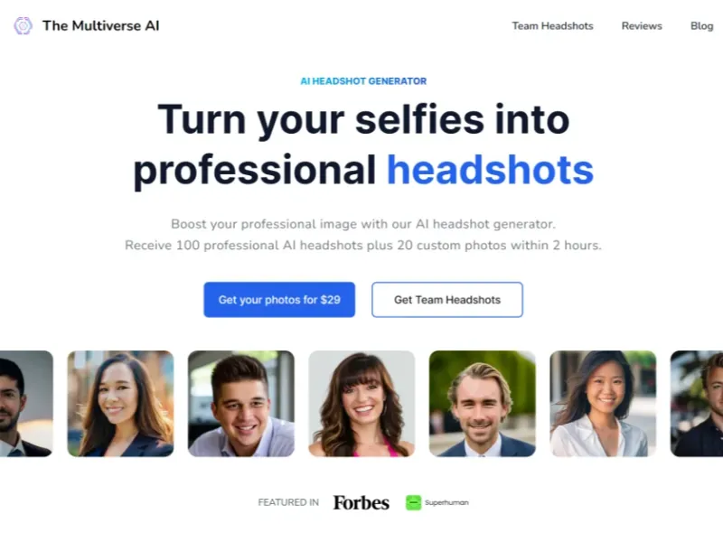 InstaHeadshots Review - The Multiverse AI