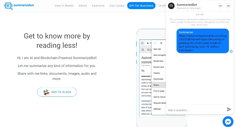 Mindgrasp AI Review - SummarizeBot